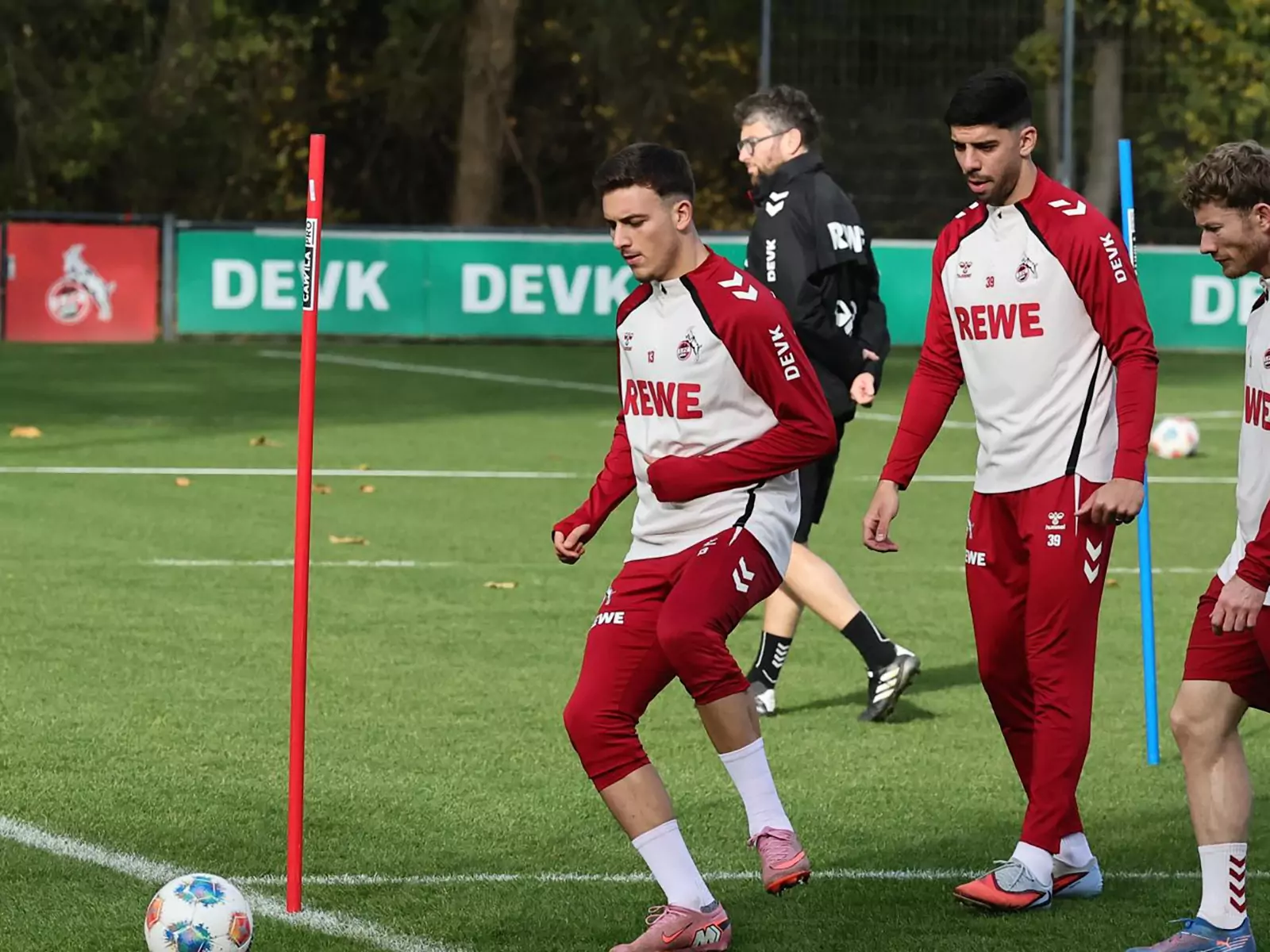 Said El Mala wieder im Training mit der Mannschaft