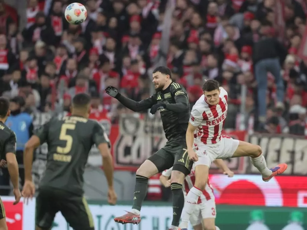 Eric Martel im Duell gegen Union Berlin