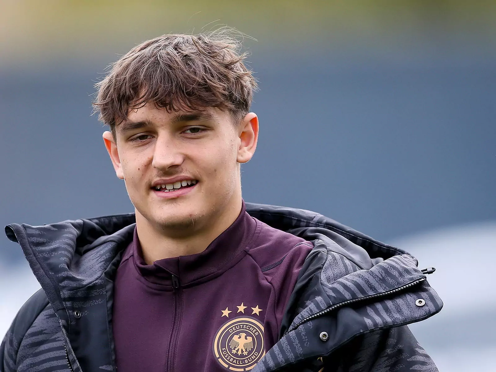Cenny Neumann im Dress er Junioren-Nationalmannschaft