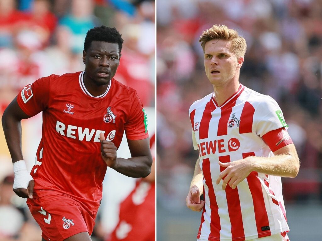 Ragnar Ache und Marius Bülter vom 1. FC Köln