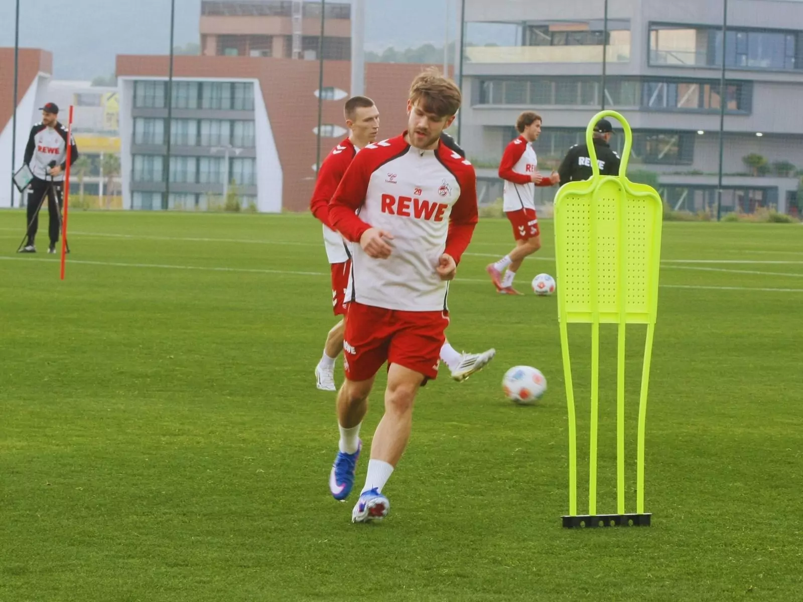 Jan Thielmann beim Training des 1. FC Köln in La Nucia.