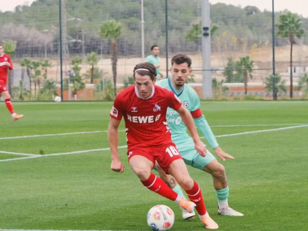 Jakub Kaminski im Testspiel gegen den FC Lugano