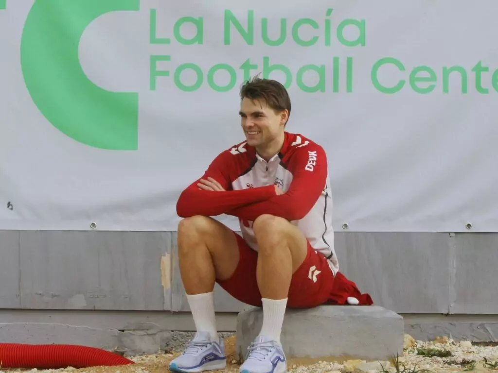 Joel Schmied im Trainingslager in La Nucia