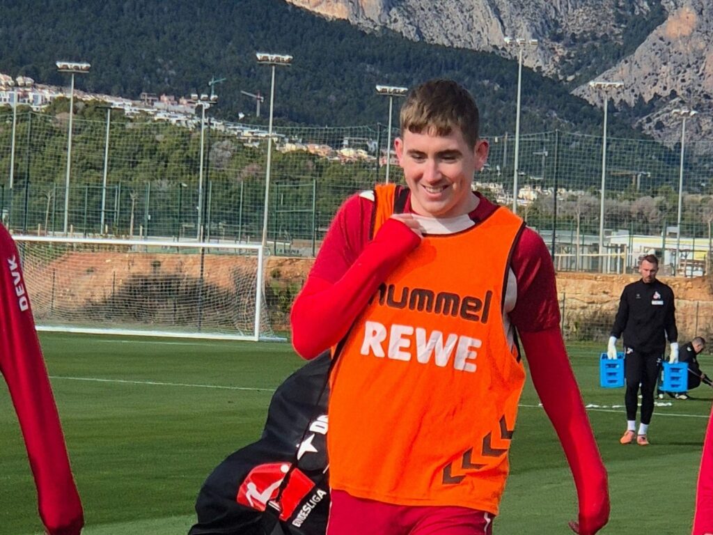 Isak Johannesson fühlt sich wohl beim 1. FC Köln (Foto: come-on-fc.com)