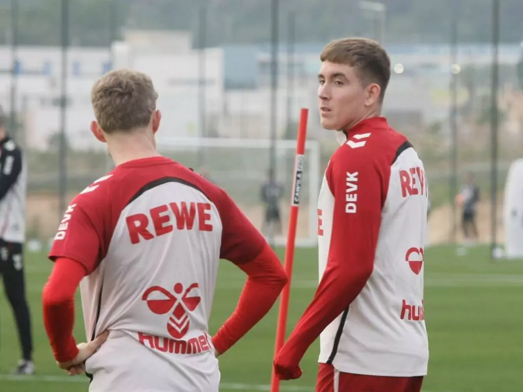 Isak Johannesson im Trainingslager in La Nucia