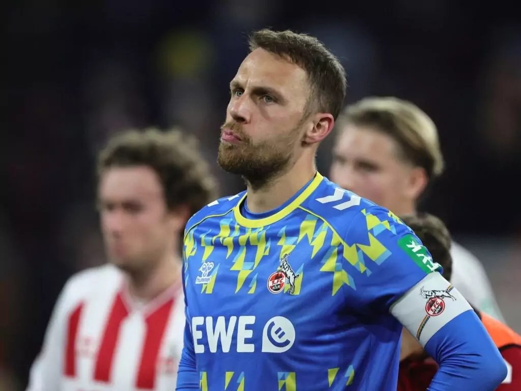 Marvin Schwäbe vom 1. FC Köln