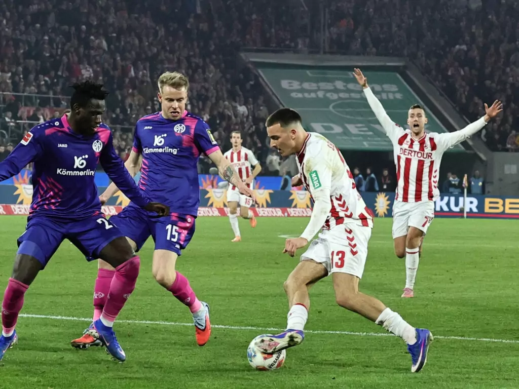 Said El Mala blieb gegen den FSV Mainz 05 blass