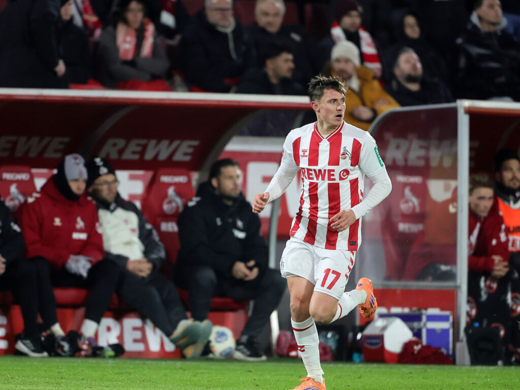 Alessio Castro-Montes im Spiel des 1. FC Köln