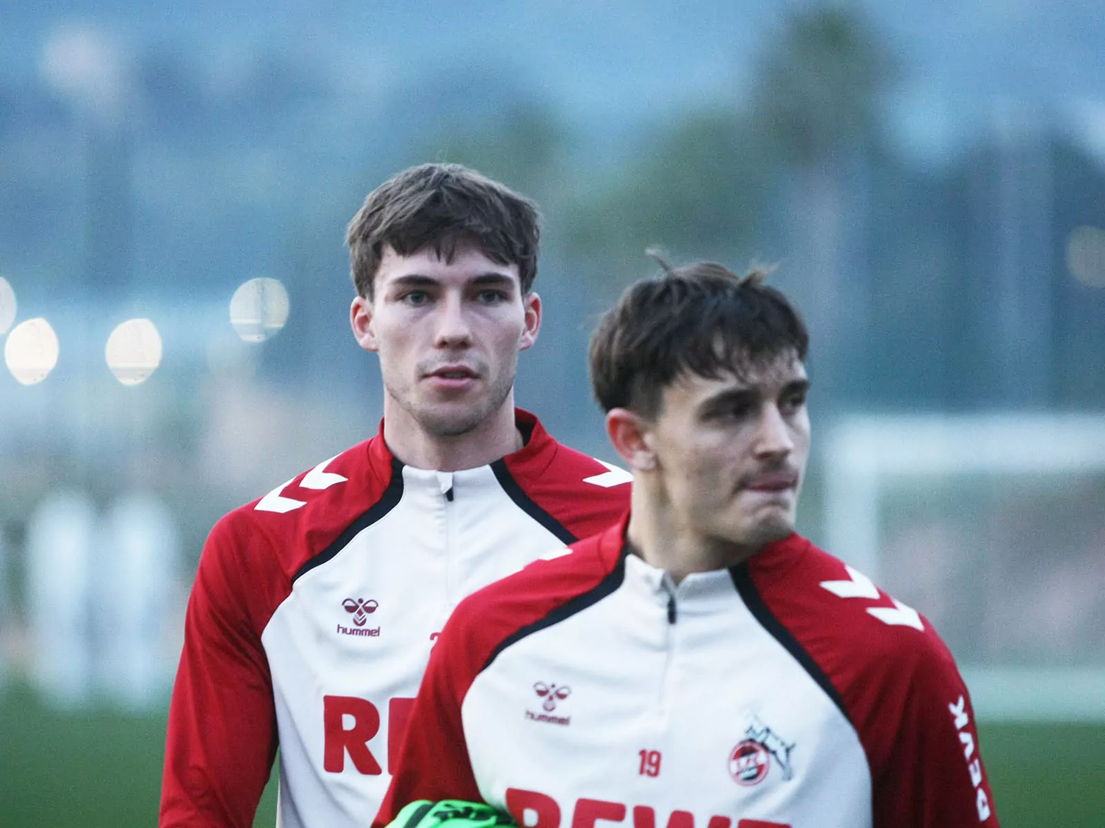 Bernie Lennemann beim Training des 1. FC Köln