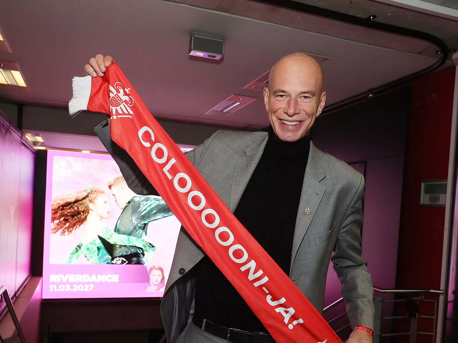Jörn Stobbe bei der Kickoff-Veranstaltung zur Kölner Olmypia-Bewerbung