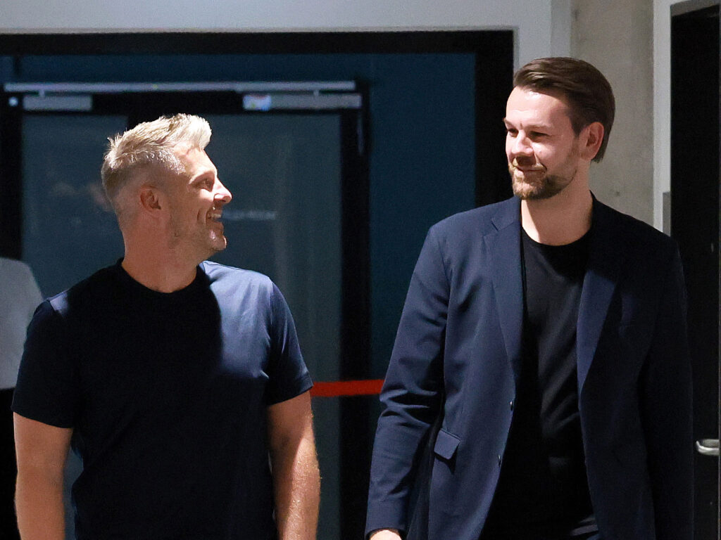 Lukas Kwasniok und Thomas Kessler