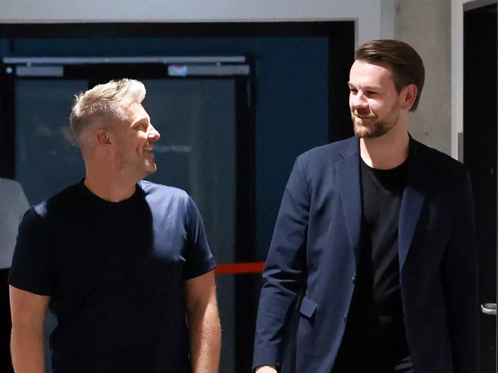 Lukas Kwasniok und Thomas Kessler