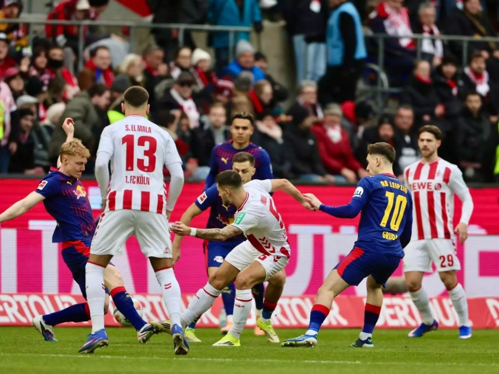 1. FC Köln gegen RB Leipzig