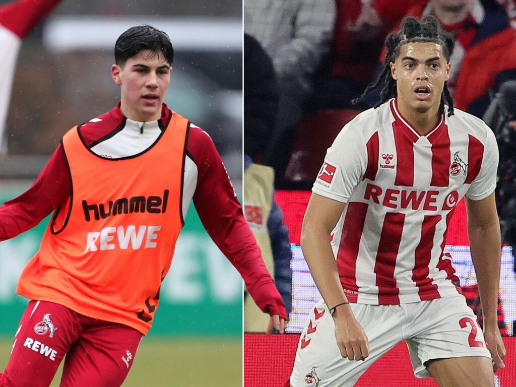 Felipe Chávez und Jahmai Simpson-Pusey - die beiden Neuzugänge des 1. FC Köln