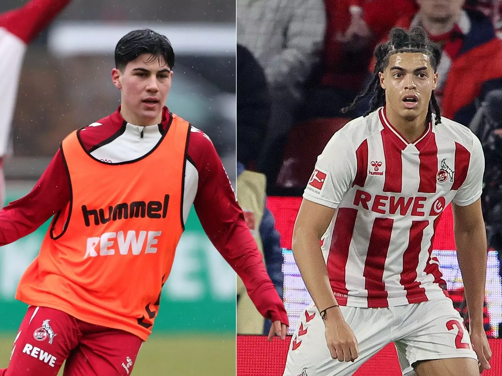 Felipe Chávez und Jahmai Simpson-Pusey - die beiden Neuzugänge des 1. FC Köln