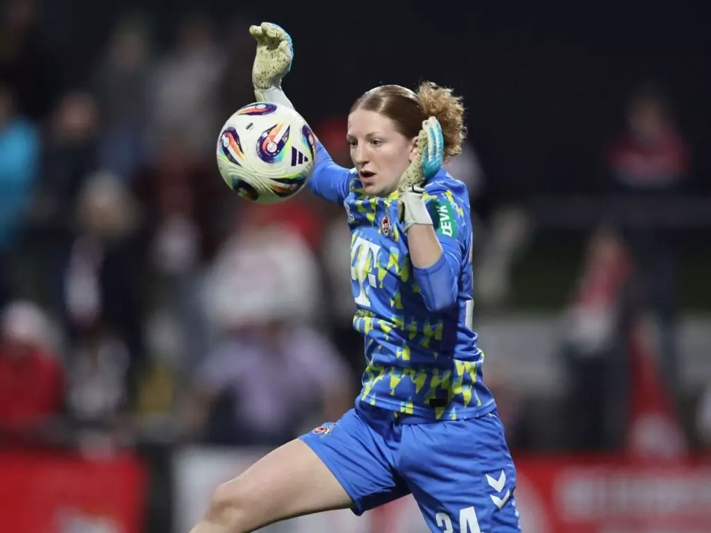 Keeperin Irina Fuchs vom 1. FC Köln