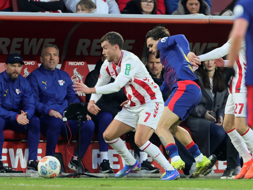 Luca Waldschmidt im Duell mit Max Finkgräfe