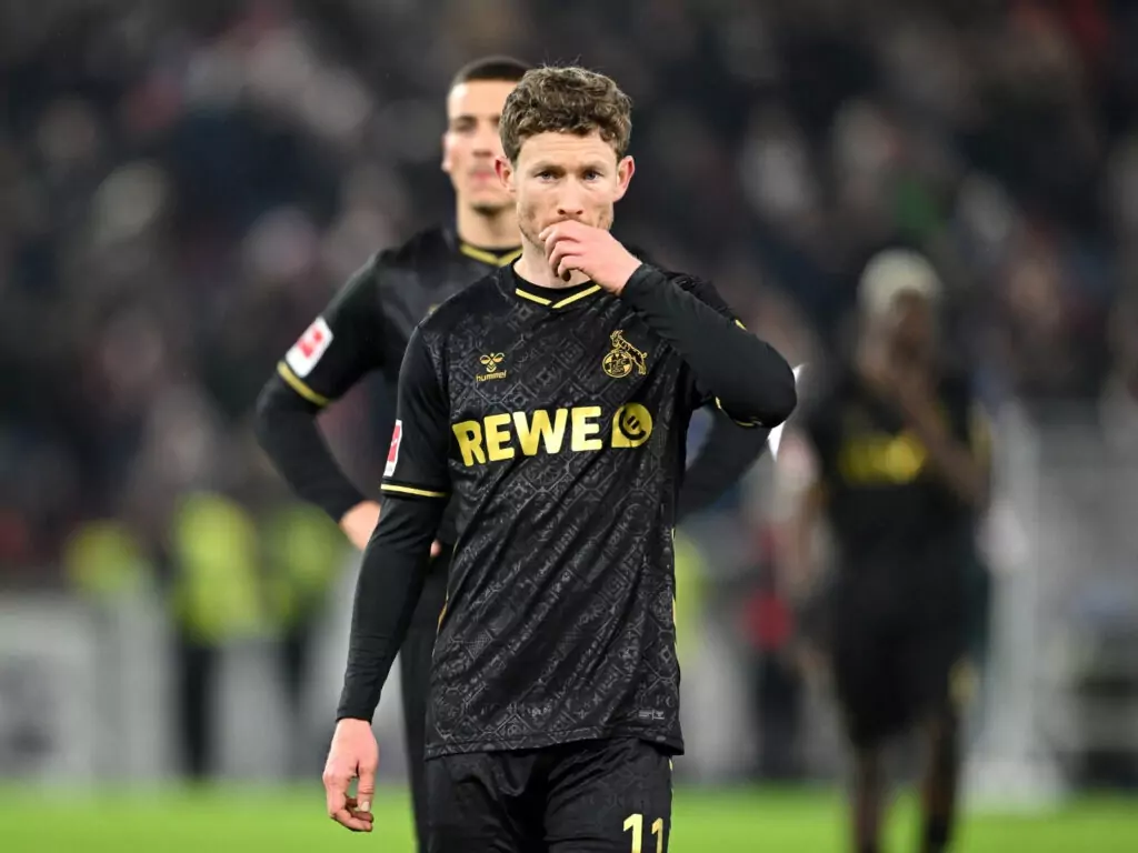 Florian Kainz und der 1. FC Köln stehen am Ende in Stuttgart wieder mit leeren Händen da (Foto: Christian Kaspar-Bartke/Getty Images)