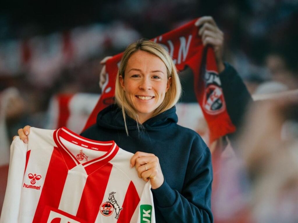Sandra Jessen vom 1. FC Köln 