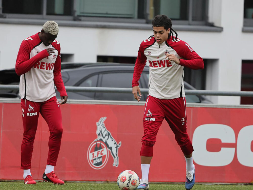 Jahmai Simpson-Pusey greift wieder ins Training ein