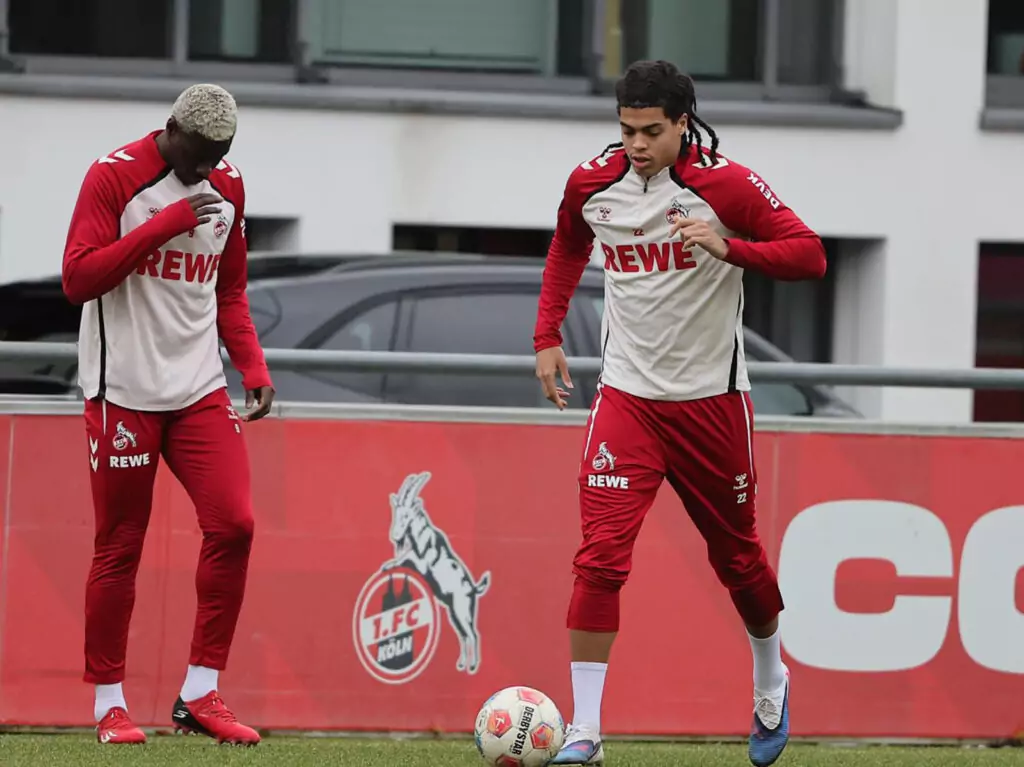 Jahmai Simpson-Pusey greift wieder ins Training ein