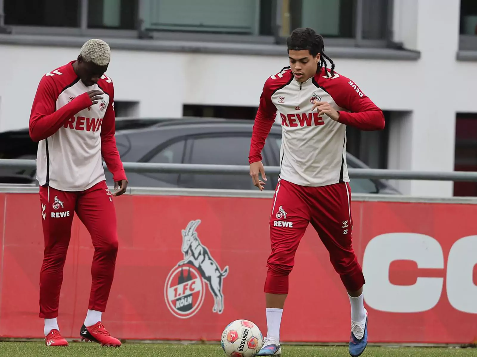 Jahmai Simpson-Pusey greift wieder ins Training ein