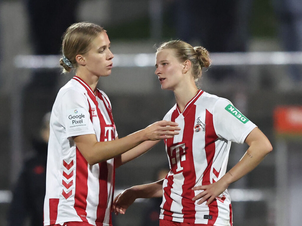 Celina Degen und Anna-Lena Stolze vom 1. FC Köln