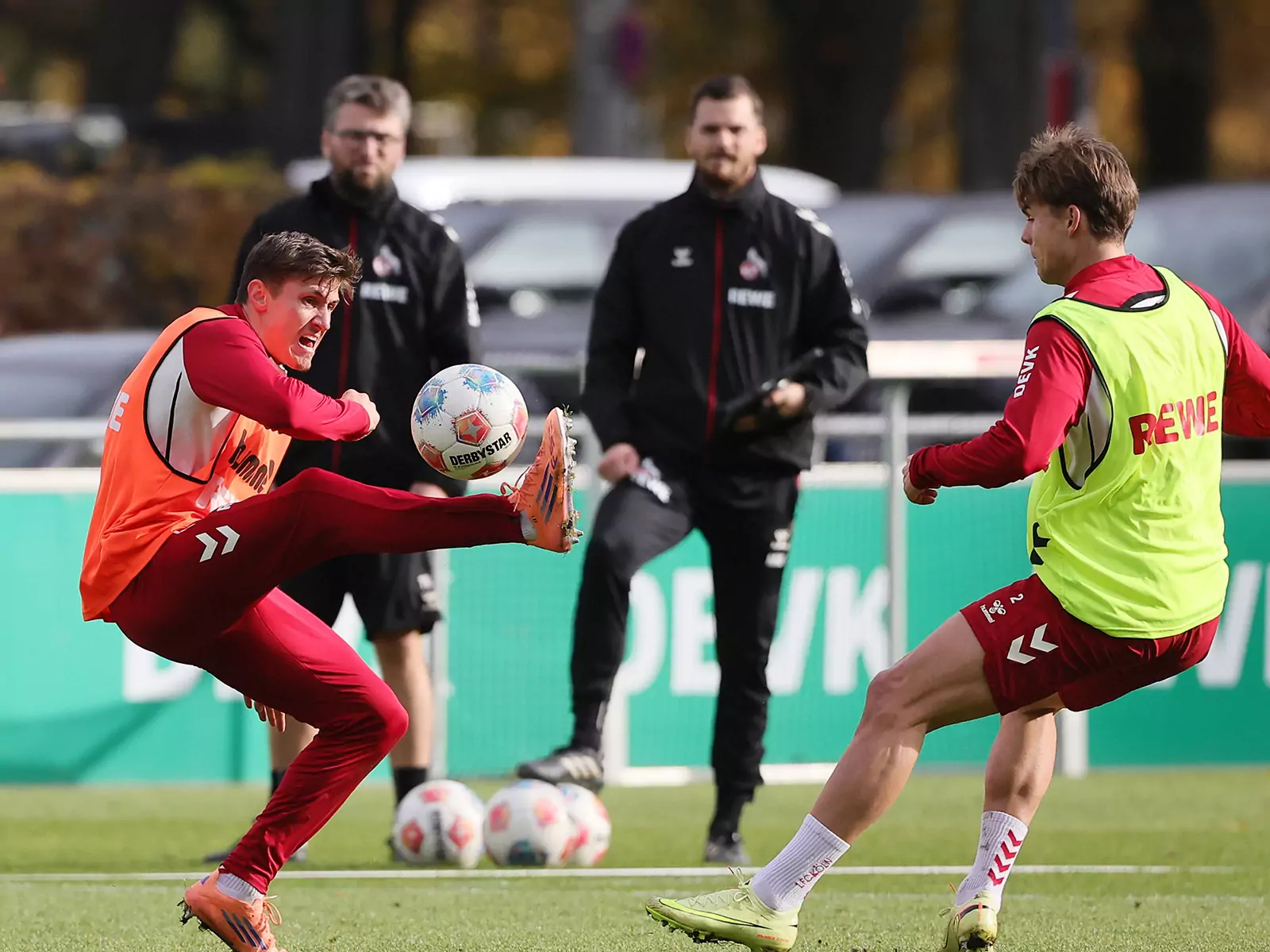 Alessio Castro-Montes und Joel Schmied wieder im Training