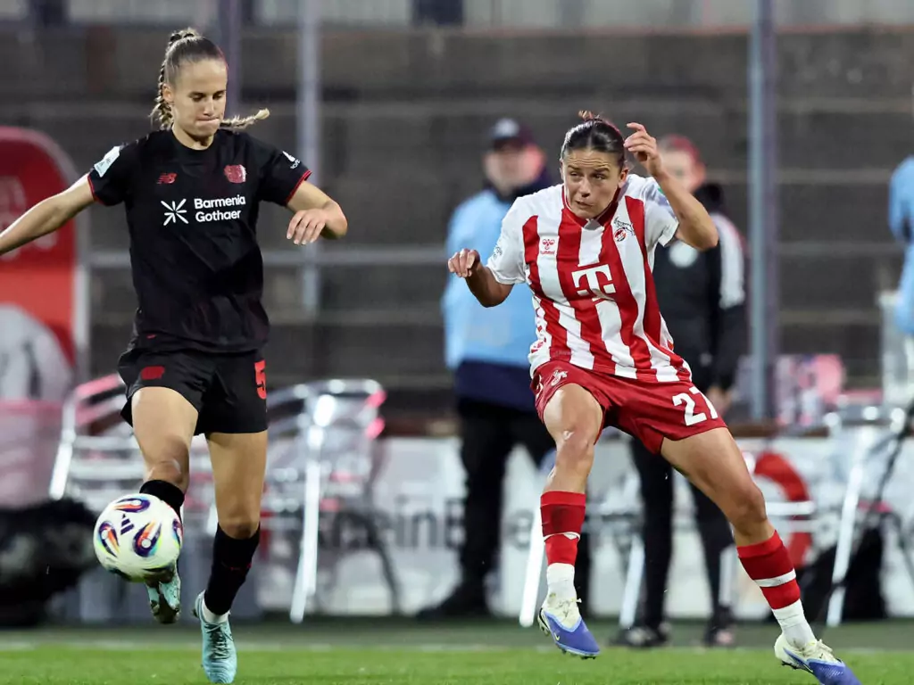 Laura Feiersinger in einem Spiel des 1. FC Köln