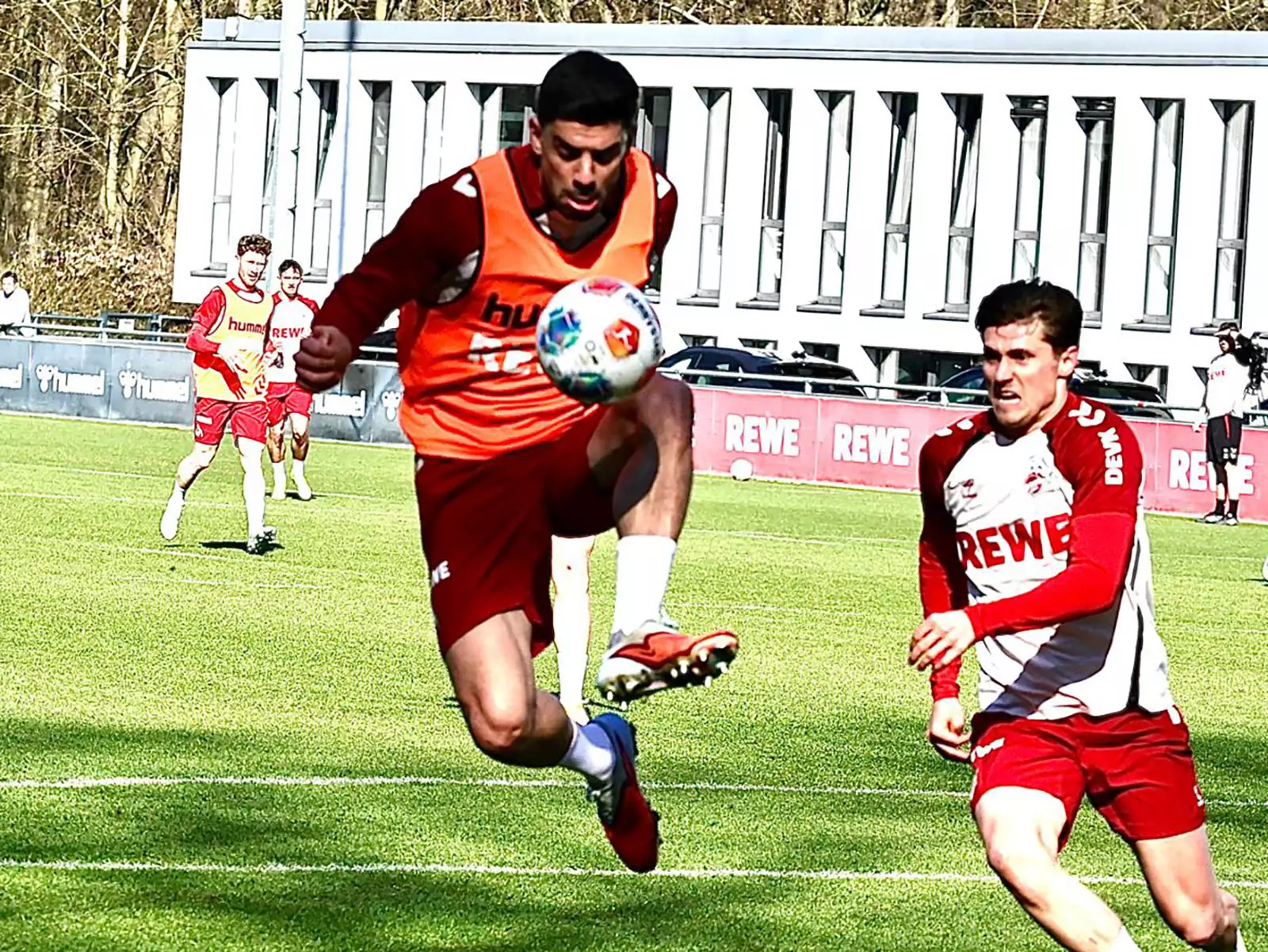 Cenk Özkacar im Training am Dienstag