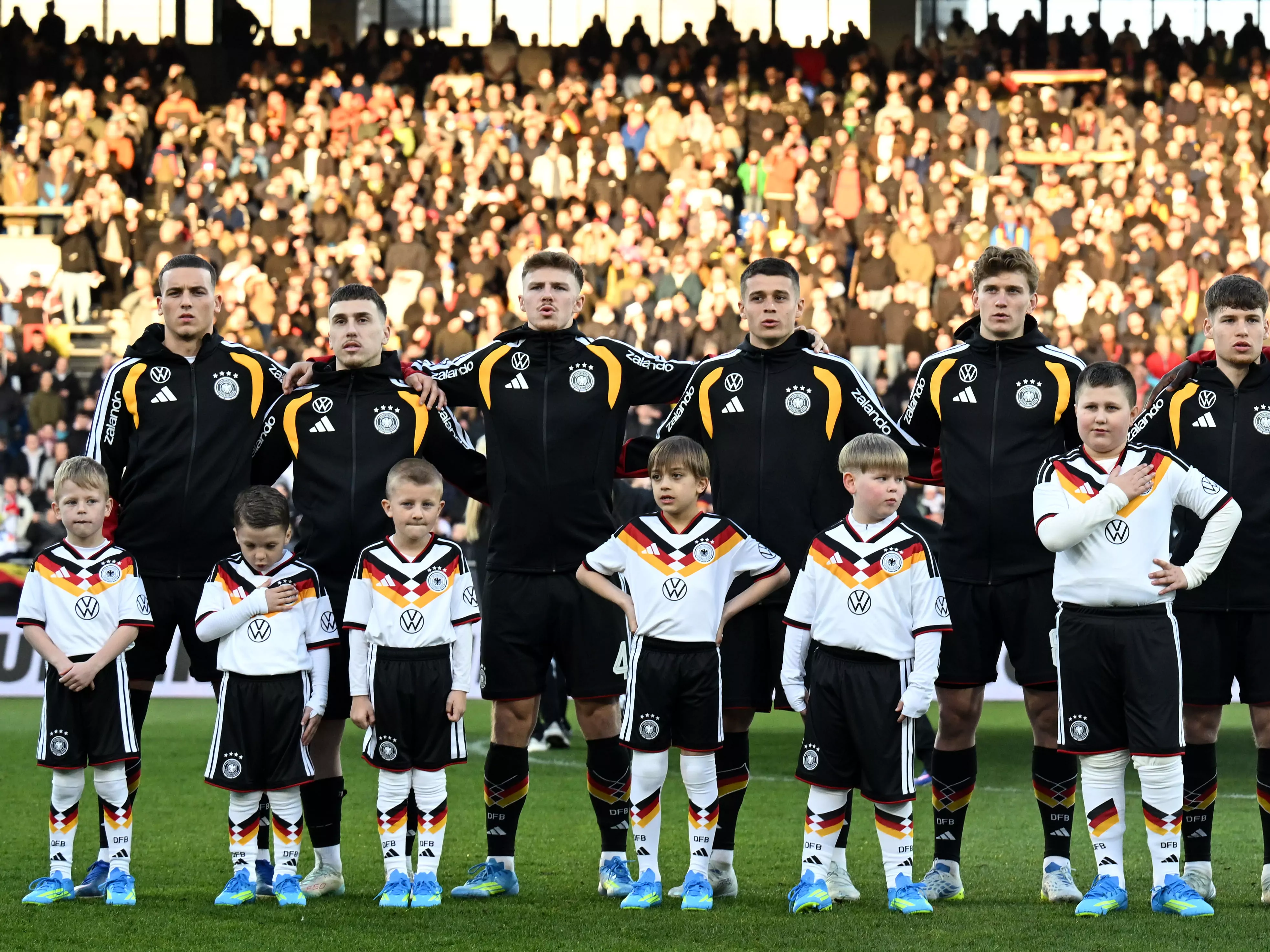 Said El Mala mit der U21 des DFB