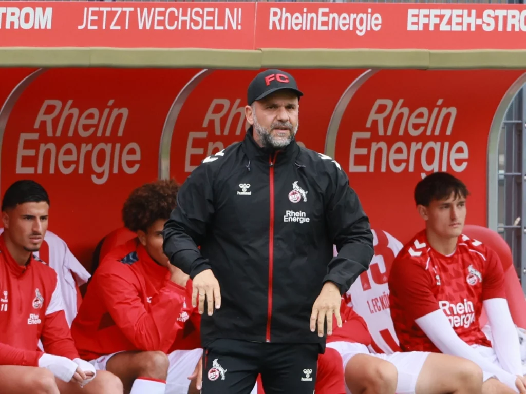 Evangelos Sbonias von der U21 des 1. FC Köln