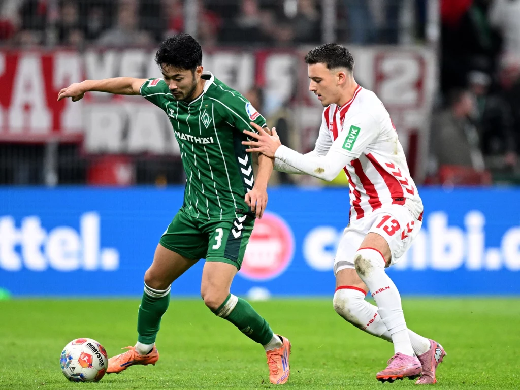 Said El Mala vom 1. FC Köln gegen Werder Bremen