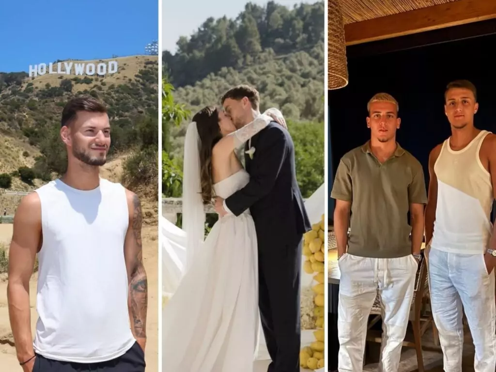 Tom Krauss, Luca Waldschmidt und Said El Mala posten Bilder des Sommers