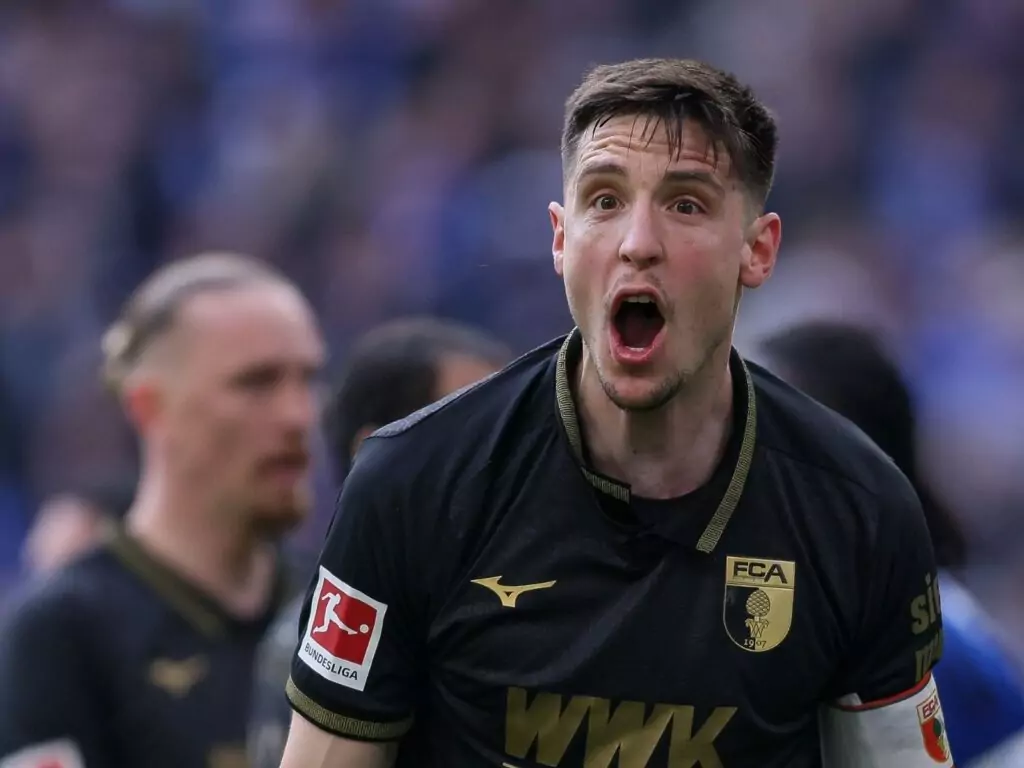 Keven Schlotterbeck vom 1. FC Augsburg