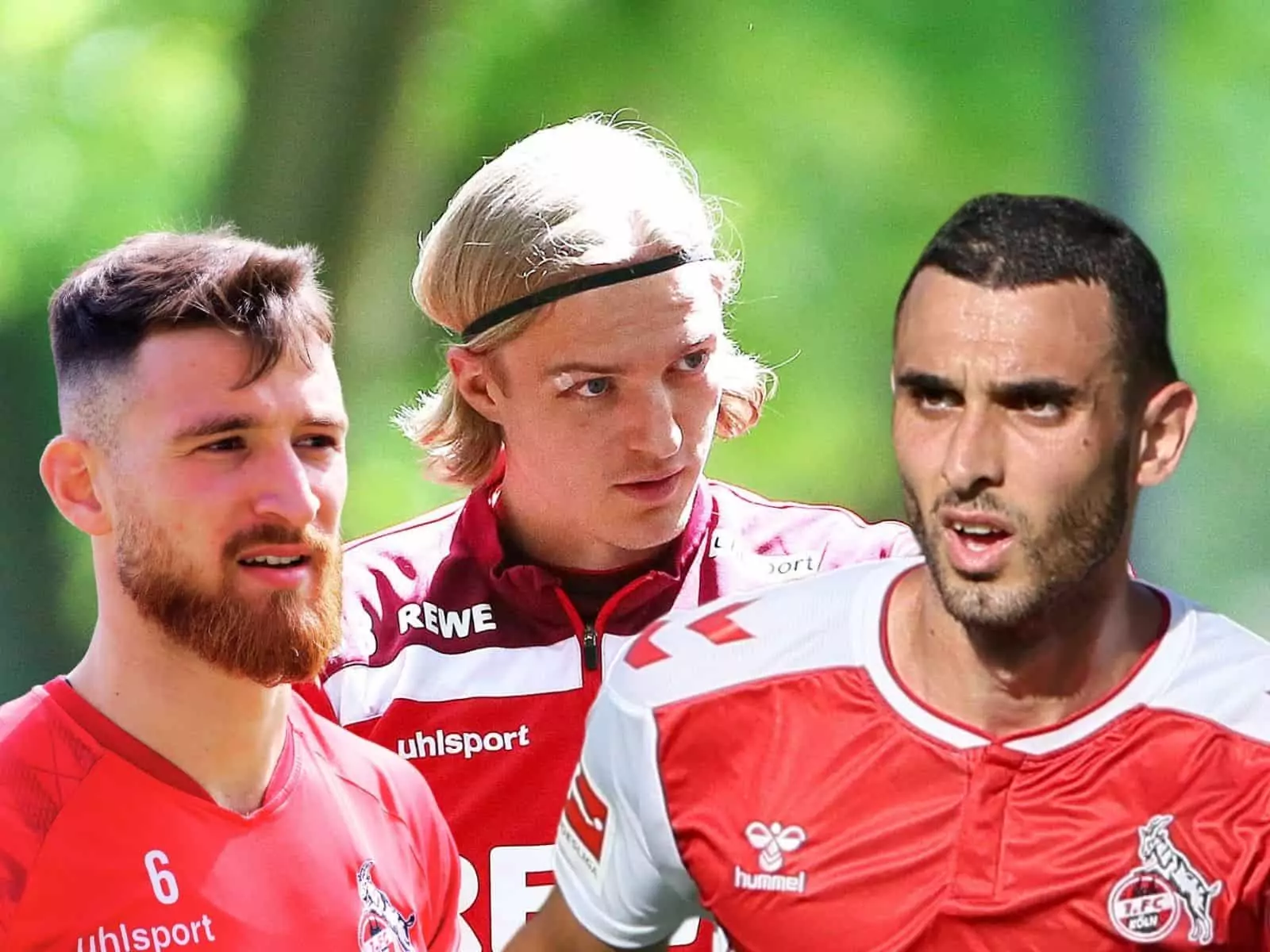 Salih Özcan, Sebastiaan Bornauw und Ellyes Skhiri