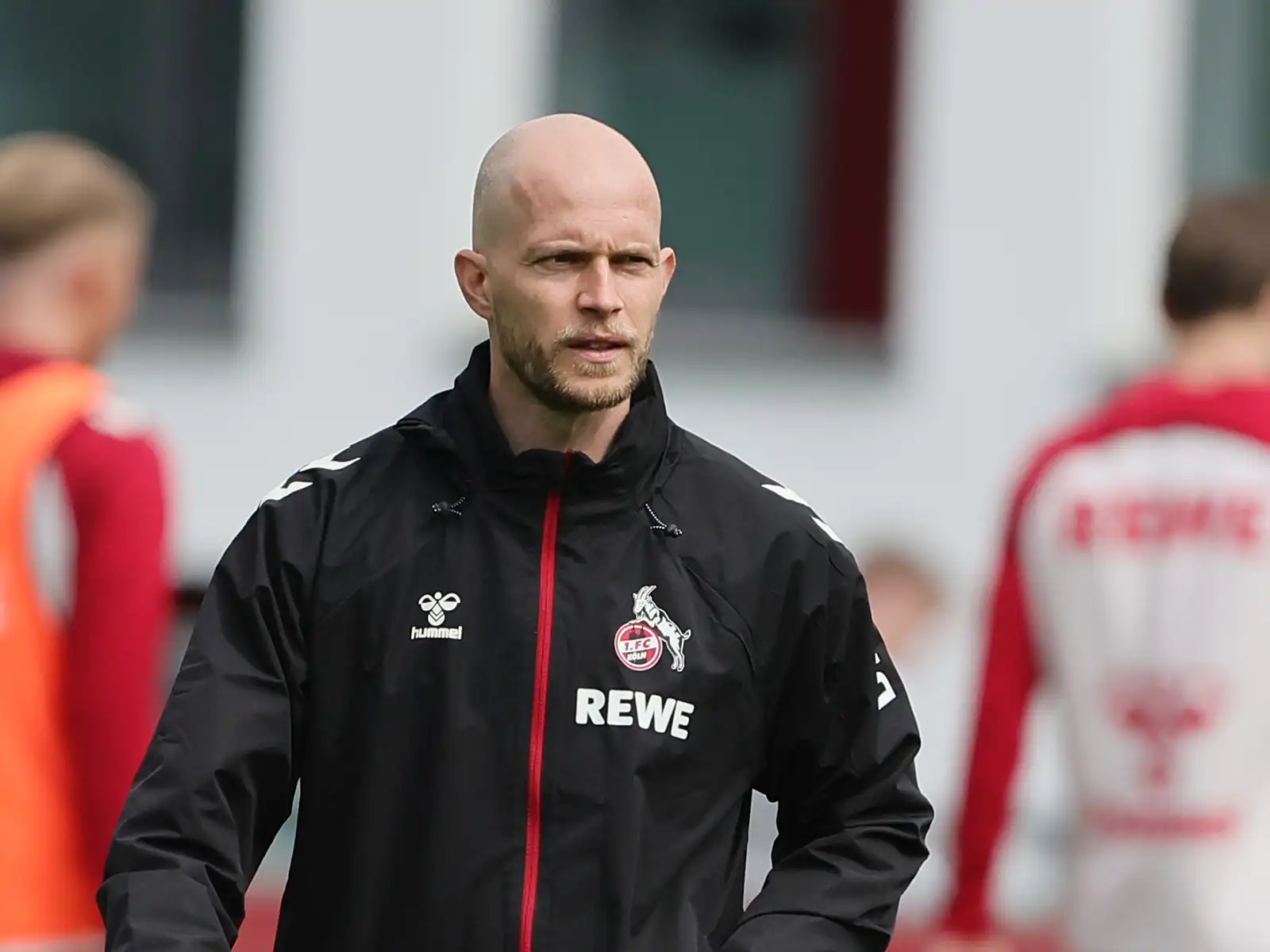 René Wagner beim Training des 1. FC Köln