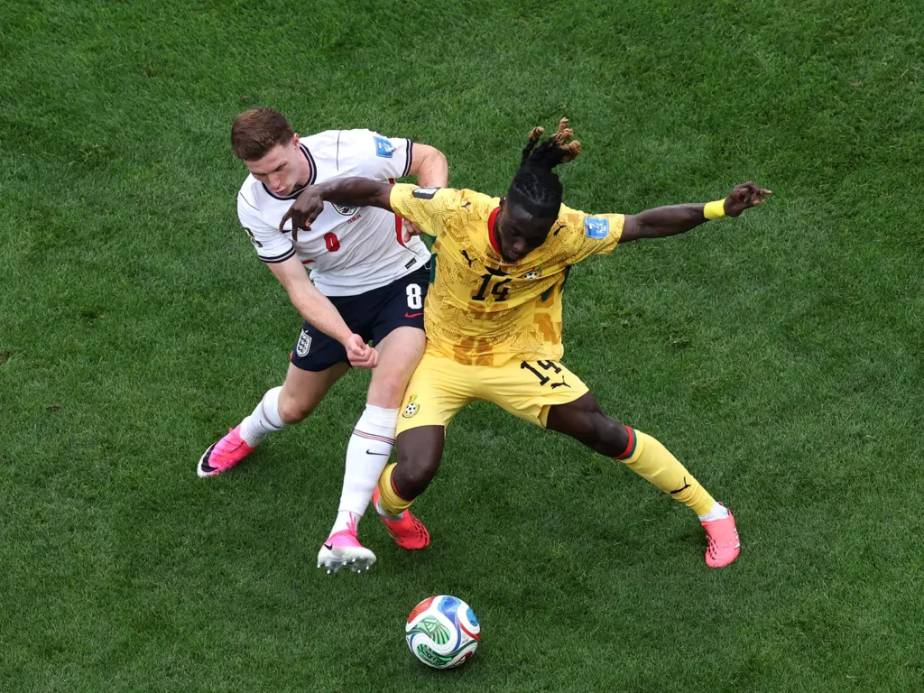 Gideon Mensah überzeugte gegen England