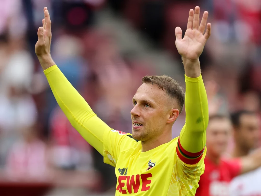 Marvin Schwäbe nach dem Spiel gegen Hoffenheim