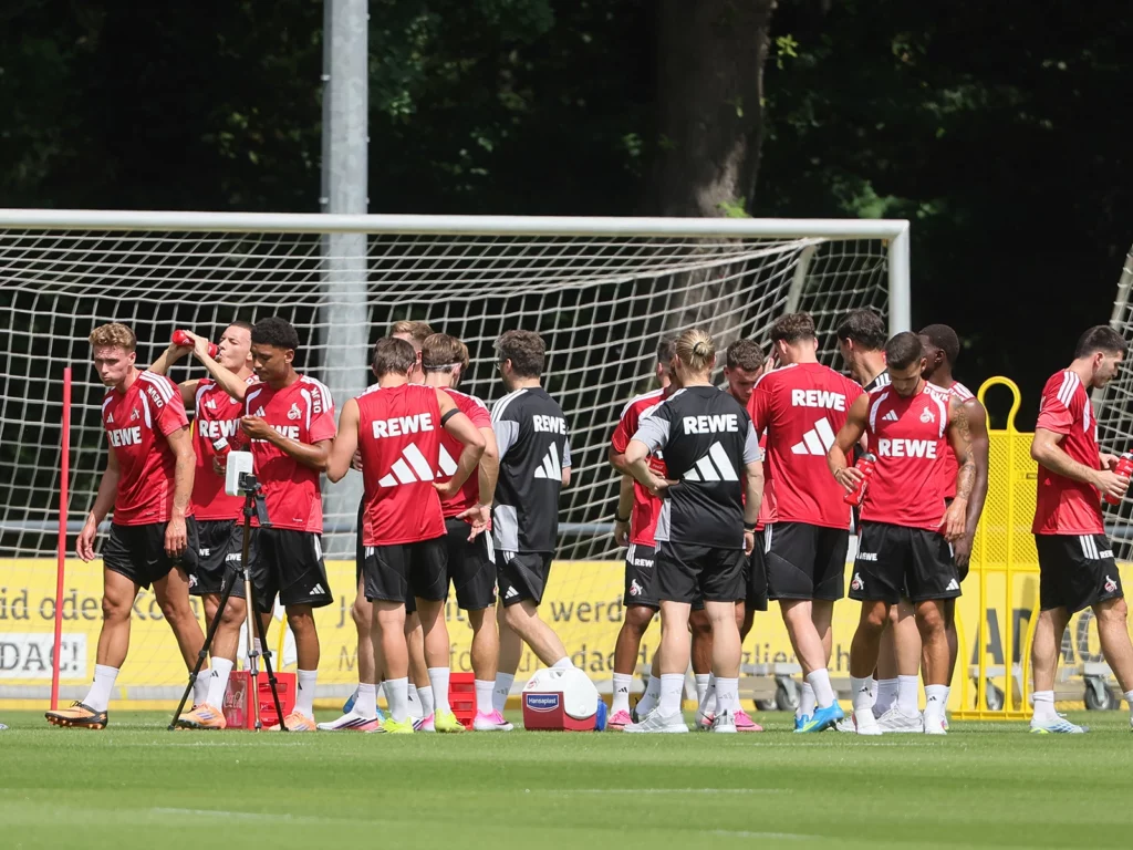 Training des 1. FC Köln am Geißbockheim
