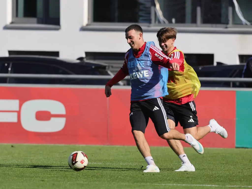 Said El Mala und Mikey Moore wieder im Training
