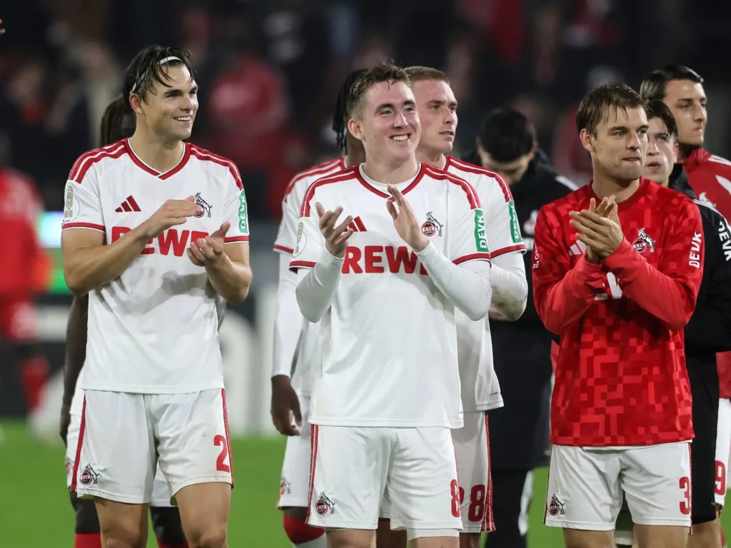 Isak Johannesson nach dem Sieg gegen Union Berlin