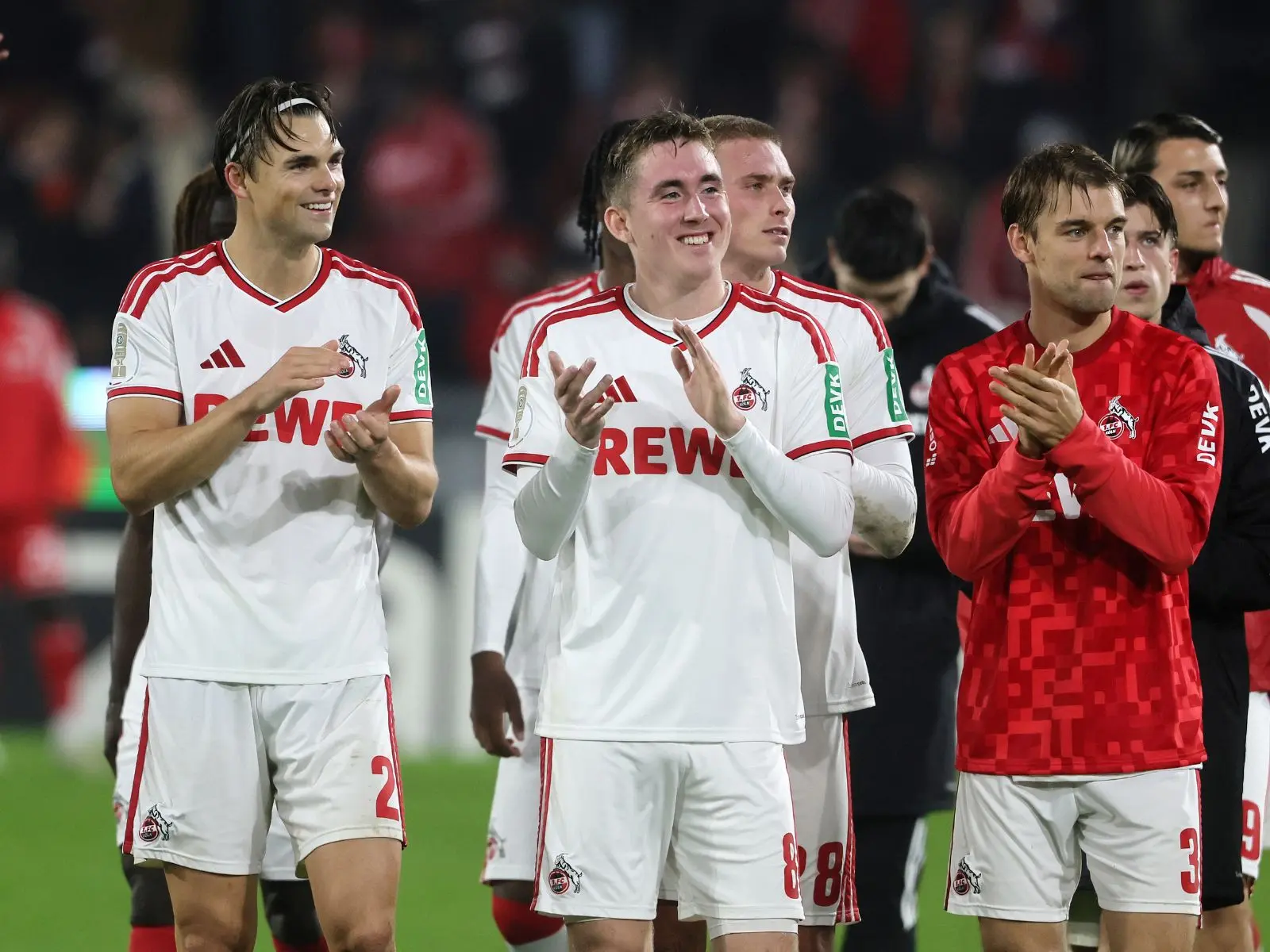 Isak Johannesson nach dem Sieg gegen Union Berlin