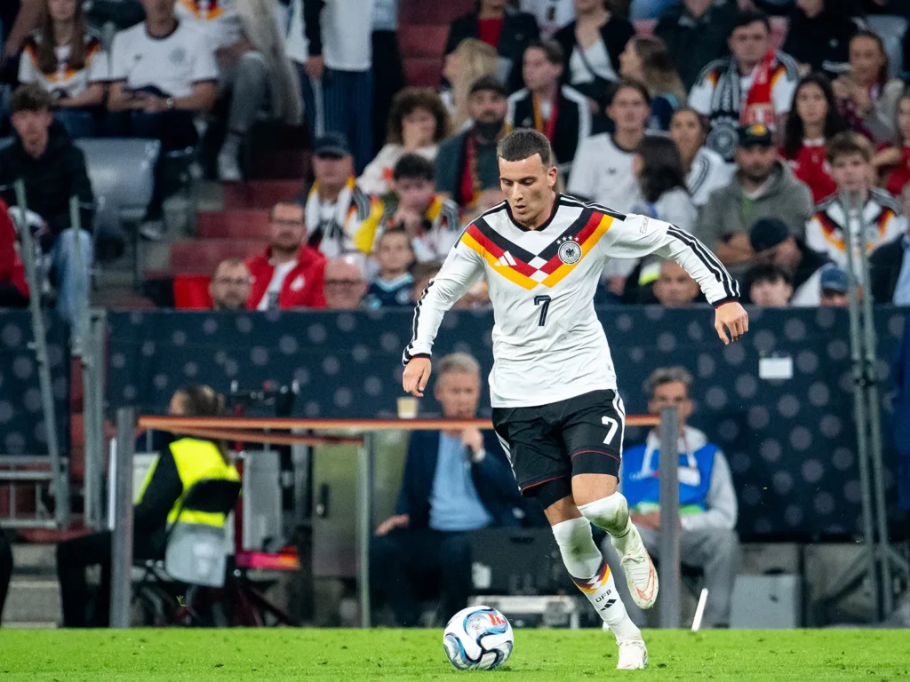 Said El Mala im Trikot der deutschen Nationalmannschaft